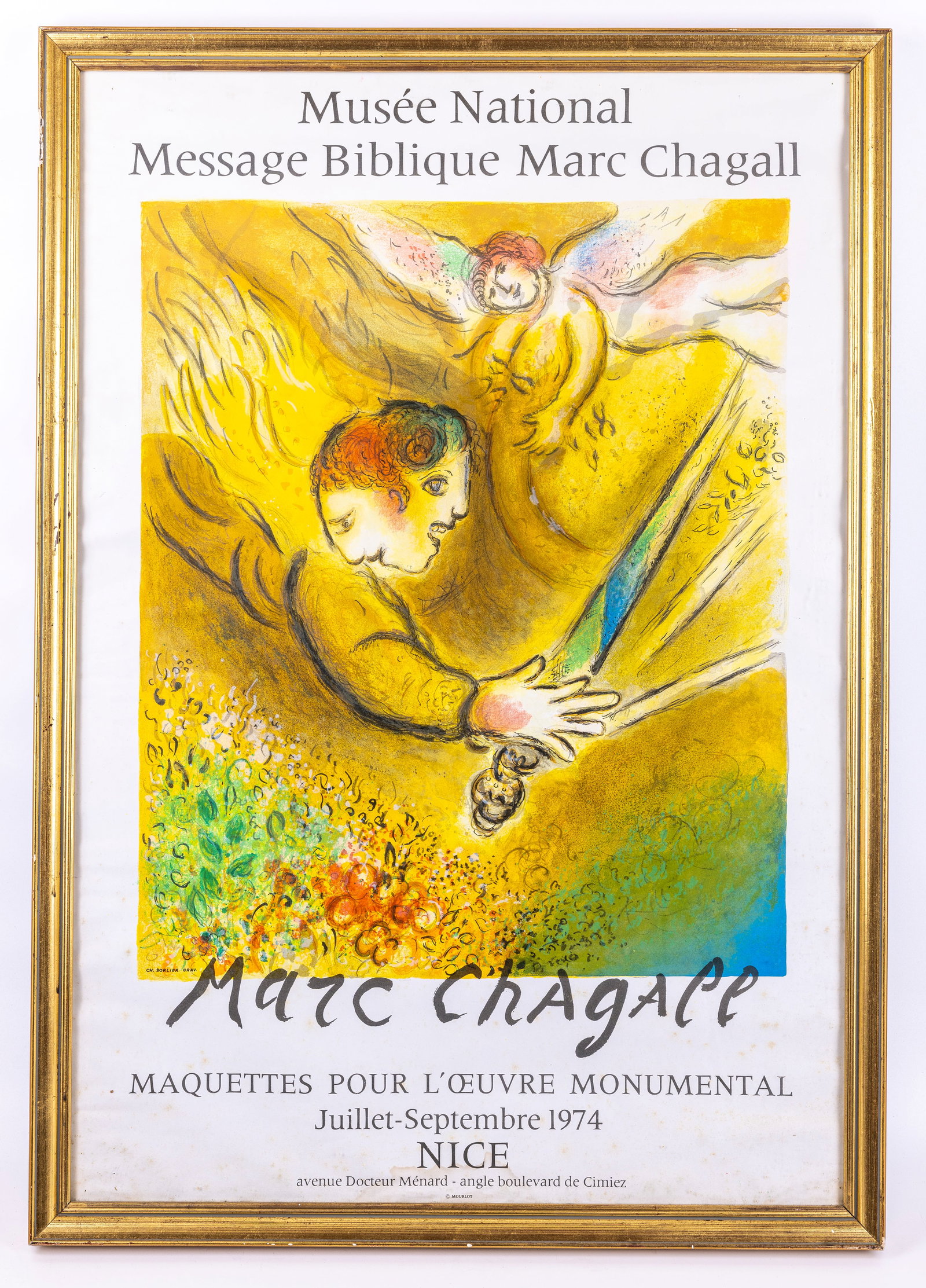 A CHAGALL EXHIBITION POSTER (1 of 1)