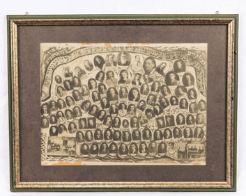A MEMORIAL POSTER FOR THE VICTIMS OF THE KISHINEV POGROM. On Easter day in 1903 the Kishinev (modern