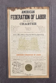 AMERICAN FEDERATION OF LABOR CHARTER TO THE SELTZER WORKERS UNION  23181 OF NEW YORK. New York,