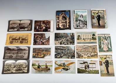 A COLLECTION OF JUDAIC AND JEWISH POSTCARDS. Continental and American, 20th century.