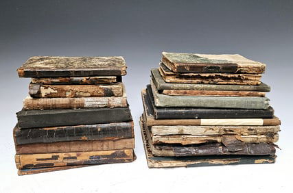 A GROUP OF JEWISH BOOKS. Including Emek Haarzim (Warsaw, 1893), Maaseh Noam (Warsaw, 1886),  Sefe