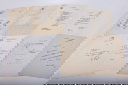 A GROUP OF SEVEN AMERICAN POLITICAL SIGNED LETTERS. Including letters from Mrs. Happy Rockefeller (1 of 1)