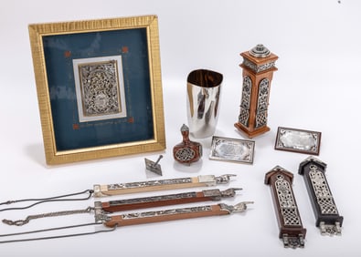 A COLLECTION OF MODERN JUDAICA BY LUVATON