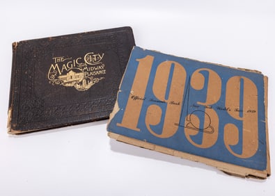 THE MAGIC CITY AND MIDWAY PLAISANCE. A Massive Portfolio of Original photographic views of the Great