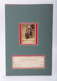 GENERAL WINFIELD SCOTT. Carte in&nbsp; uniform of the Civil War general and presidential candidate.