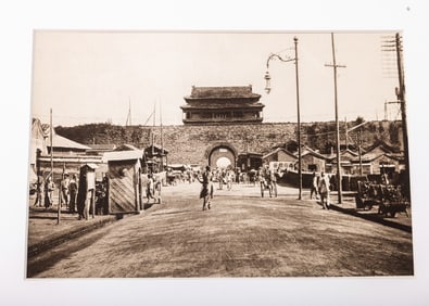 HEINZ VON PERCKHAMMER. Vintage print of a 1928 photograph in China.