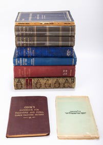 A GROUP OF ANTIQUE AND VINTAGE BOOKS ON PALESTINE/HOLY LAND. Including: Promise and Fulfilment