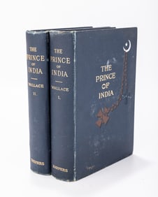 THE PRINCE OF INDIA VOLUME I AND II OR WHY CONSTANTINOPLE FELL. By Lew Wallace. Published by Harper
