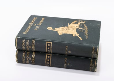 PERSONAL MEMOIRS OF P.H. SHERIDAN. Published by New York Charles L. Webster & Company 1888. United