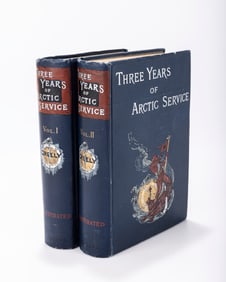 THREE YEARS OF ARCTIC SERVICE, AN ACCOUNT OF THE LADY FRANKLING BAY EXPEDITION OF 1881 - 1884 AND