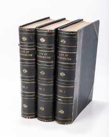 WASHINGTON AND THE AMERICAN REPUBLIC. Benson j. Lossing. Three volume set. Illustrated.