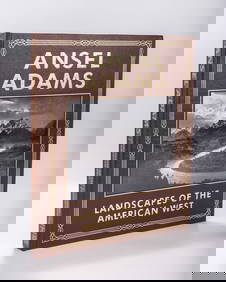 .LANDSCAPES OF THE AMERICAN WEST. Ansel Adams. Commentary by Lauris Morgan-Griffiths Bound in full (1 of 1)