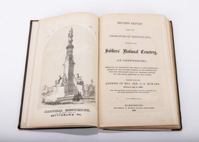 REVISED REPORT MADE TO THE LEGISATURE OF PENNSYLVANIA RELATIVE TO THE SOLDIERS NATIONAL CEMETERY, at