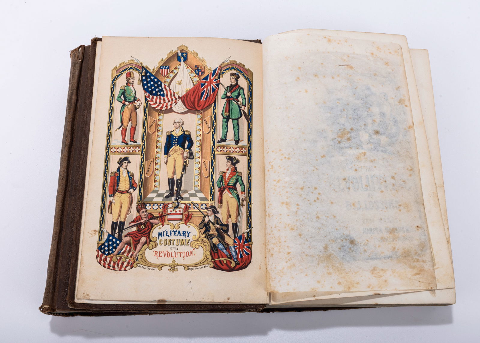 THE PICTORIAL FIELD BOOK OF THE REVOLUTION OR ILLUSTRATIONS BY PEN AND PENCIL OF THE HISTORY (1 of 3)