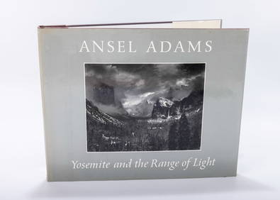 YOSEMITE AND THE RANGE OF LIGHT. Ansel Adams. First edition. Signed Copy. Published by Time Life (1 of 1)