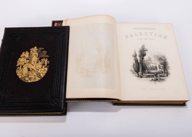 PICTURESQUE PALESTINE SINAI AND EGYPT. EDITED BY COLONEL WILSON. In two volumes. Published in New