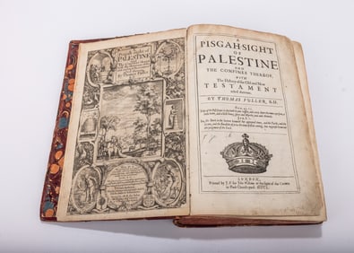 A PISGAH- SIGHT OF PALESTINE AND CONFINES THEREOF&nbsp; FULLER THOMAS. A Pisgah sight of Palestine