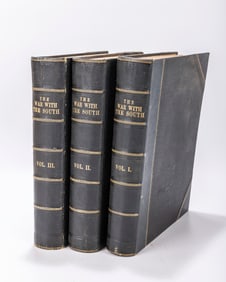 THE WAR WITH THE SOUTH. A HISTORY OF THE GREAT AMERICAN REBELLION. Robert Tomes, MD and Benjamin G.