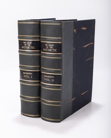 THE HEART OF THE ANTARCTIC. Being the story of the British Antarctic Expedition 1907 - 1909. E.H.