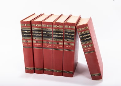 ABRAHAM LINCOLN. Sangamon Edition by Carl Sandburg. Published by Charles Scribnerâ€™s sons.
