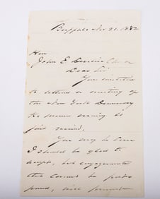 GROVER CLEVELAND (1837 - 1908). Twenty-second and twenty- fourth president of the United States