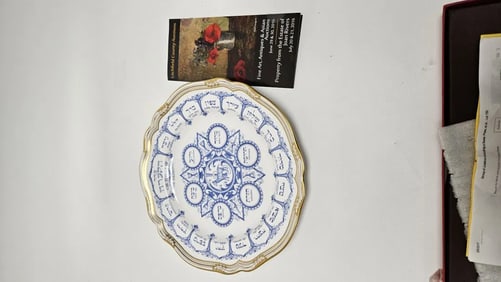 THE JOAN RIVERS SEDER PLATE. Modern.