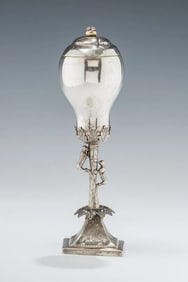 A SILVER HAVDALAH COMPENDIUM. Poland, c. 1820.