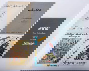 A GROUP OF LITHOGRAPHS, ETCHINGS AND ART BOOKS. Including: Ruth Blumenthal Faces of Israel, Anatoly