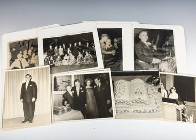 A GROUP OF JEWISH CELEBRATION PHOTOS. American, c. 1900. Mostly of well dressed Bar Mitzvah boys and