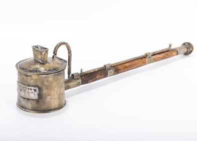 AN ARTS AND CRAFTS CHARITY CONTAINER. Probably Israel, 20th century