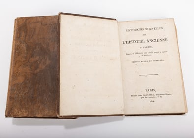 Recherches Nouvelles Sur L'Histoire Ancienne. In French. Three volumes including history of the
