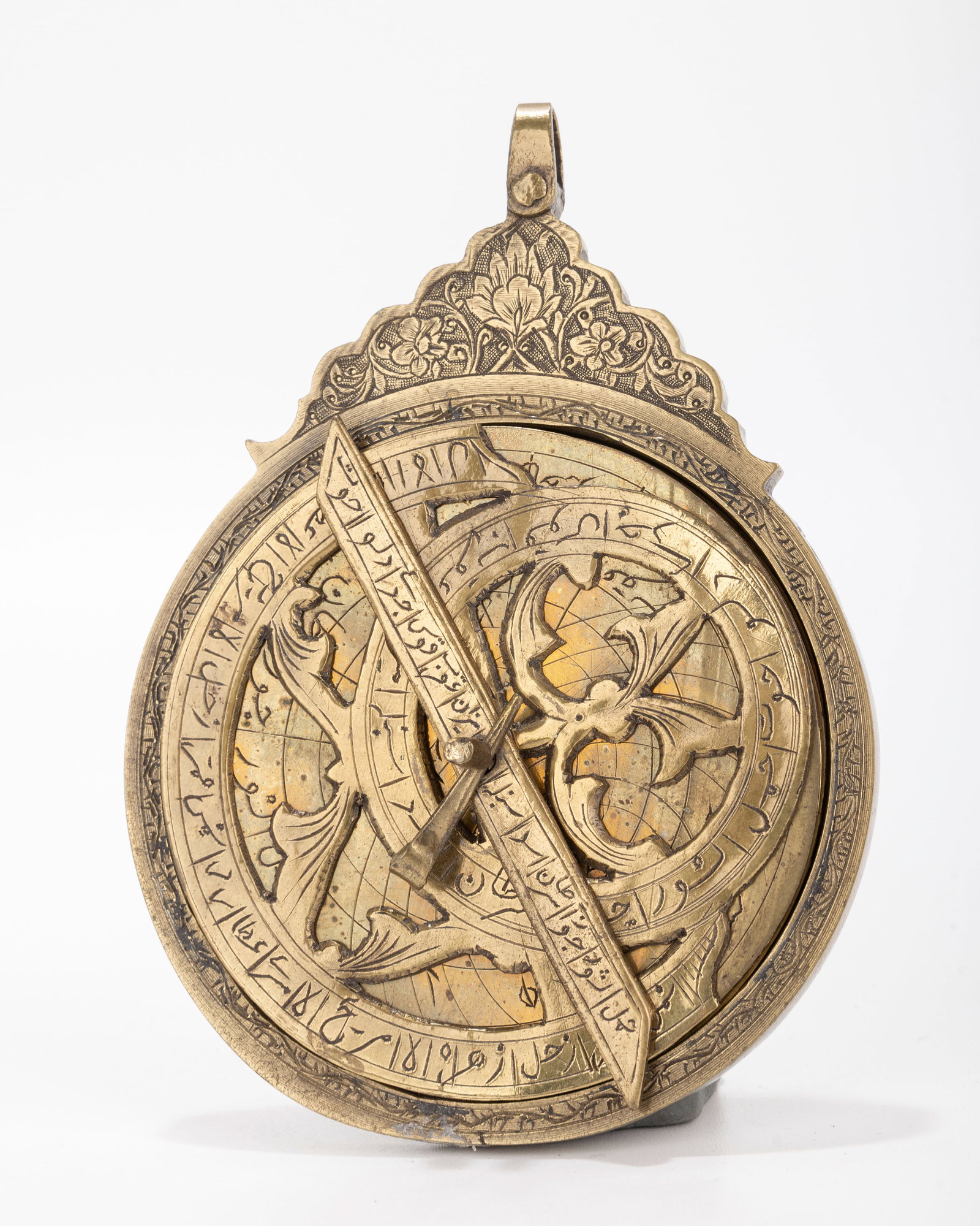 A BRASS ASTROLABE. Probably Israel, 20th century. (1 of 1)