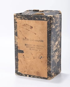 A RARE CHARITY CONTAINER. Budapest, c 1910.