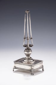 AN EARLY SILVER HAVDALAH COMPENDIUM. France, 18th century.