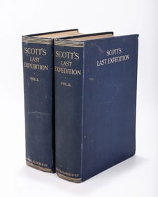 SCOTT'S LAST EXPEDITION IN TWO VOLUMES. VOL. I BEING THE JOURNALS OF CAPTAIN R.F. SCOTT, VOL. II BEI