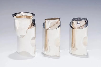 A STERLING SILVER HAVDALAH SET BY YOAV BEN DAVID
