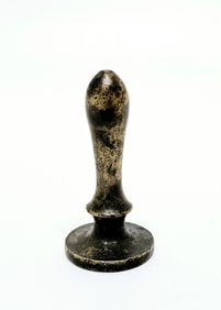 A RARE AN IMPORTANT BRASS WAX SEAL. Poland, c. 1820