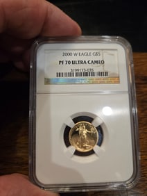 2000- W $5 EAGLE COIN