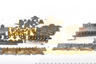 A GROUP OF FOUR HANUKKAH LAMPS. Probably Israel, modern.