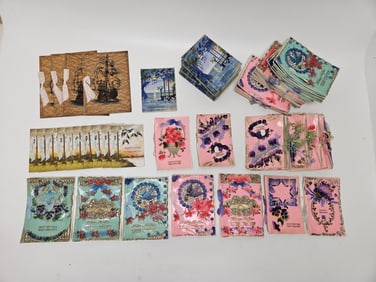 A COLLECTION OF OVER 100 JEWISH GREETING CARDS