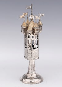 A LARGE AND WELL MADE SPICE TOWER BY WOLF HEKKER. Portugal, c. 1970.