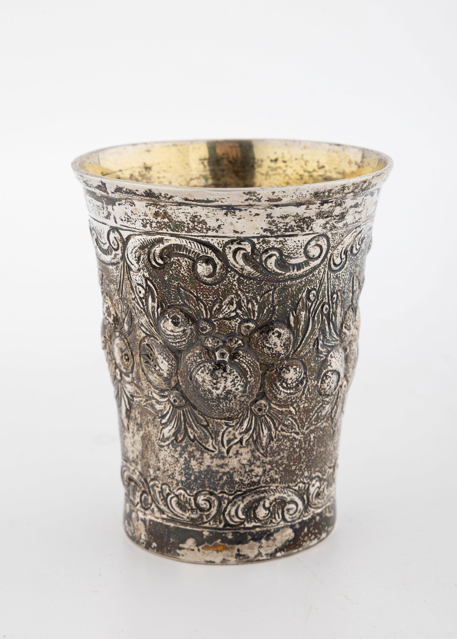 A SILVER KIDDUSH CUP. Germany, c. 1880 (1 of 1)