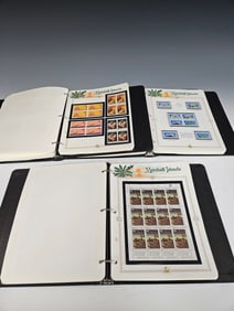 A COLLECTION OF MINT STAMPS FROM THE MARSHALL ISLANDS. Modern.