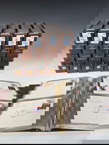 A COLLECTION OF HUNDREDS FIST DAY AND OTHER POSTCARDS. Hosted in 6 albums