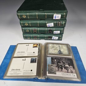 WORLD STAMP COLLECTION: Including approximately 60 first day covers from Isle of Man, and a mint sta