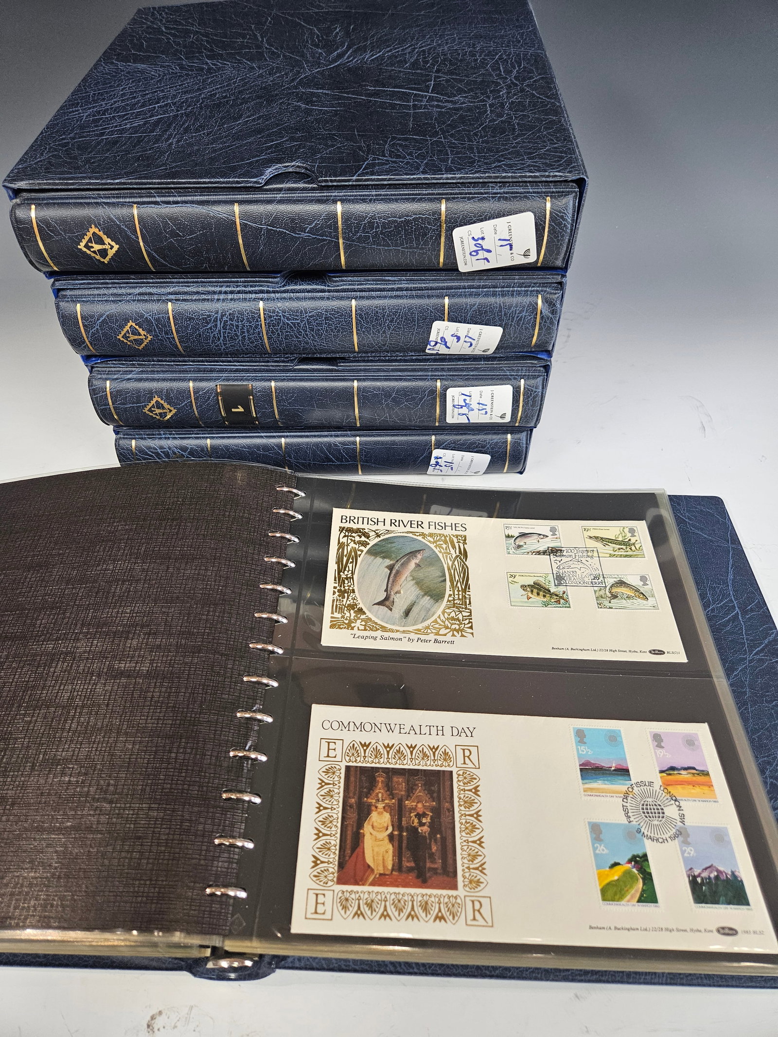 A LARGE COLLECTION OF BENHAM COVERS. Including origins of Guernsey, Isle of Man, Jersey, and others (1 of 12)