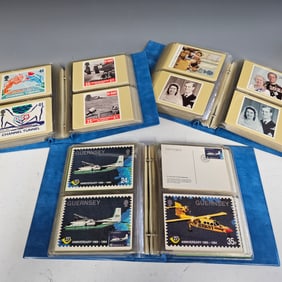 A COLLECTION OF 376 ROYAL MAIL SERIES POST CARDS. United Kingdom. Topics include famous people, Brit