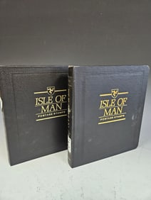 A COLLECTION OF UNUSED STAMPS FROM ISLE OF MAN. Housed in two albums from the last part of the 20th