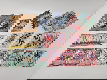 A COLLECTION OF OVER 100 JEWISH GREETING CARDS