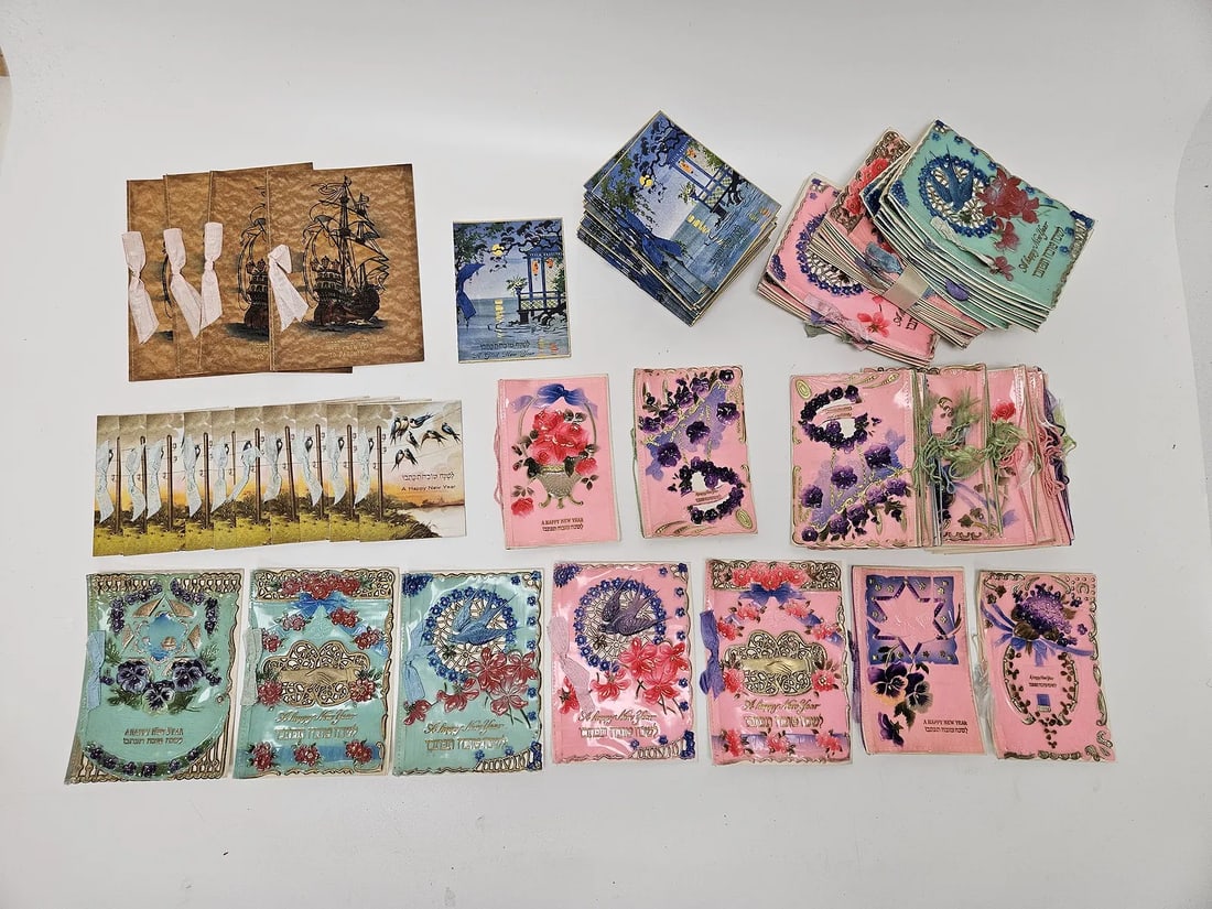 A COLLECTION OF OVER 100 JEWISH GREETING CARDS (1 of 1)